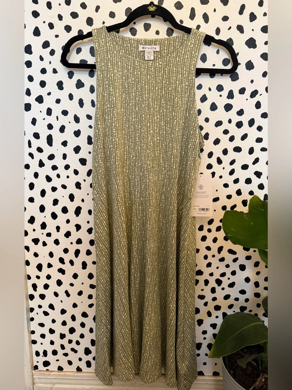 Athleta Santorini Thera Printed Dress New With Tags - Picture 1 of 7